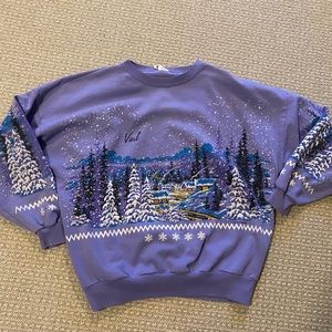 VINTAGE 1991 Vail oversized sweatshirt
